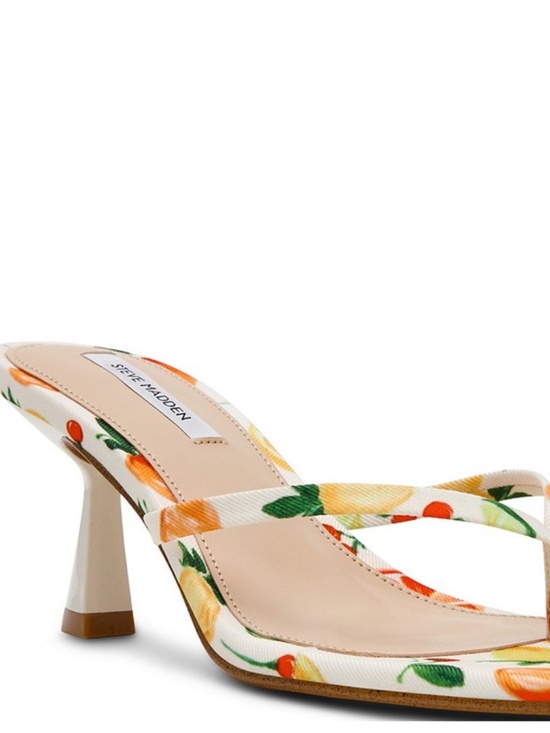 Steve Madden Shoes - Steve Madden Allies Fruit Print Thong Dress Sandals